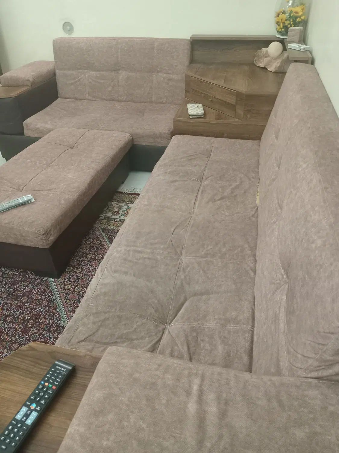 مبل ۷ نفره تختخواب شو .قیمت توافقی .فروش فوری|مبلمان خانگی و میز عسلی|تهران, راه آهن|دیوار