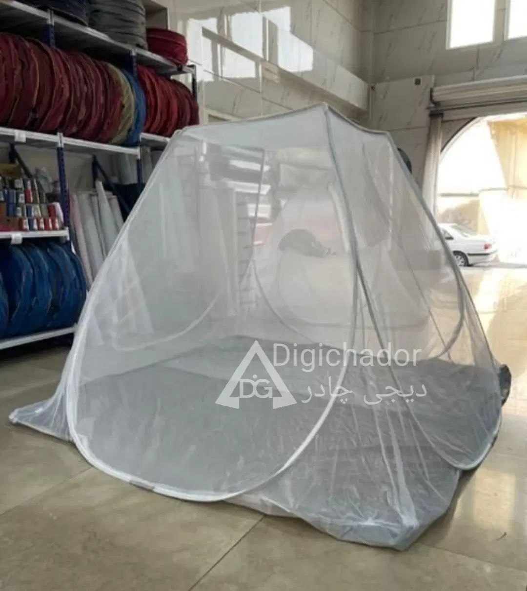 پشه بند فنری بزرگ با سقف صاف کف برزنت دوازده نفره|کوهنوردی و کمپینگ|تهران, چیتگر شمالی|دیوار