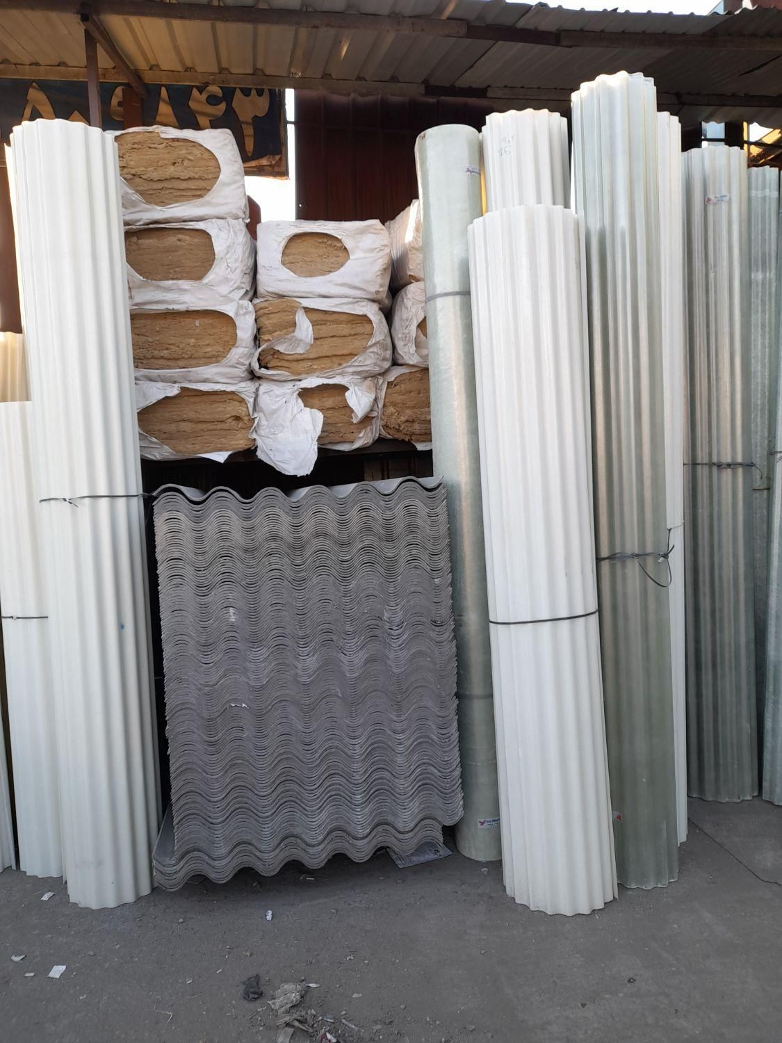 ایرانیت،پلی کربنات، ورق،پشم سنگ،فایبرگلاس|عمده‌فروشی|ری, صالح‌آباد شرقی|دیوار