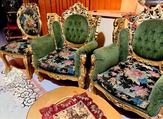 مبل کلاسیک اصیل پارچه ترک|مبلمان خانگی و میز عسلی|مشهد, احمدآباد|دیوار