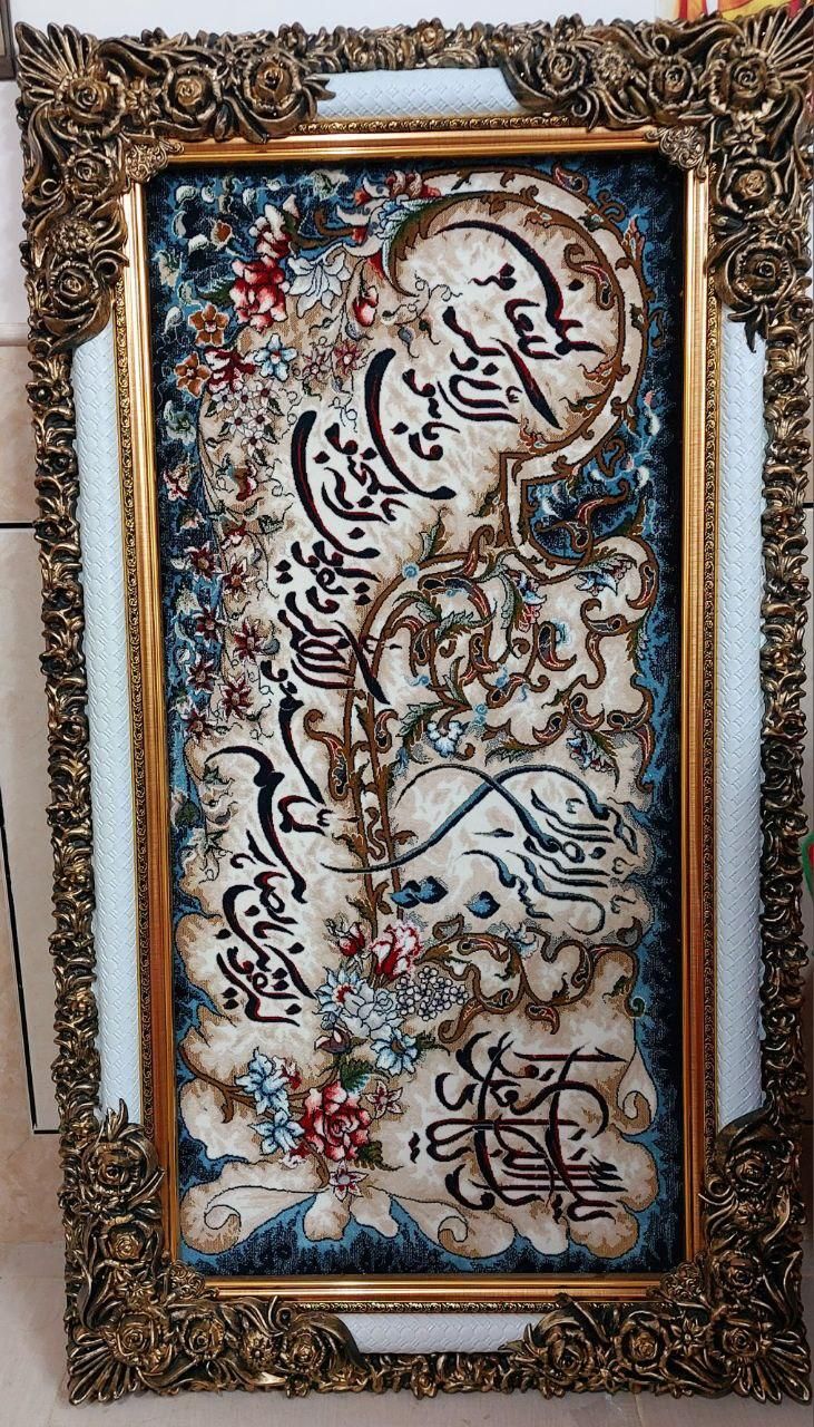 تابلو فرش ماشینی نو|تابلو فرش|آران و بیدگل, |دیوار