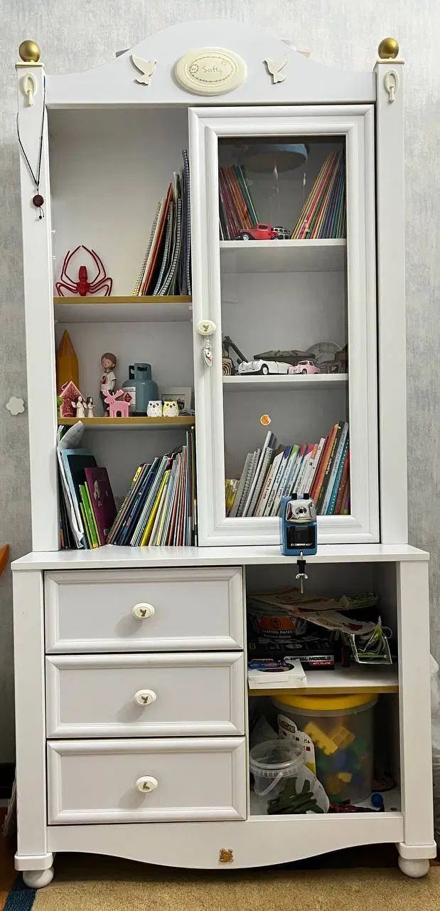 کتابخانه و ویترین|کتابخانه، شلف، قفسه‌های دیواری|اصفهان, رحیم‌آباد|دیوار