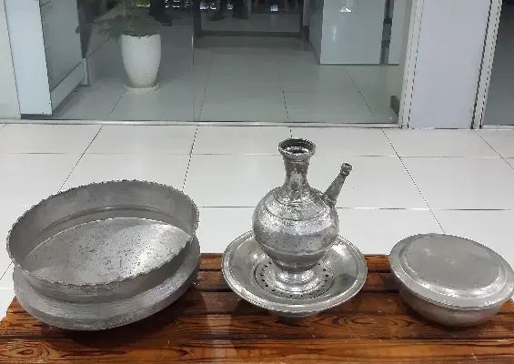 آفتابه لگن مسی تاس مس فتیله چراغ گردسوز لمپا برنجی|کلکسیون اشیاء عتیقه|تهران, شهران جنوبی|دیوار