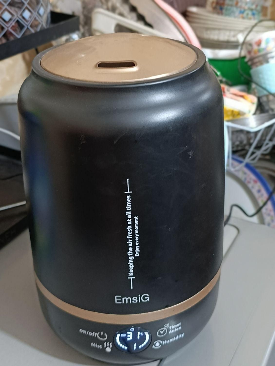 دستگاه بخور تسویه هوای سرد آلمانی تمام لمس 5 لیتری|پنکه و تصفیهکنندهٔ هوا|نورآباد ممسنی, |دیوار