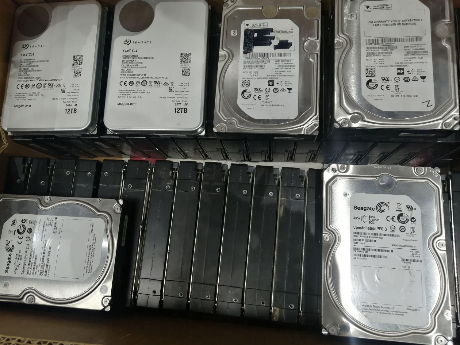 تعدادی هارد سروری ۶ ترا سلامت 100%|قطعات و لوازم جانبی رایانه|تهران, اقدسیه|دیوار