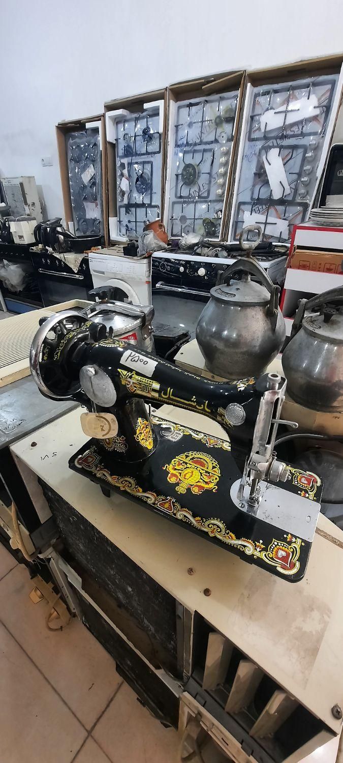 چرخ خیاطی مارشال شیرنشان ژاپنی دینام دار دستی|چرخ خیاطی و ریسندگی|بهبهان, |دیوار