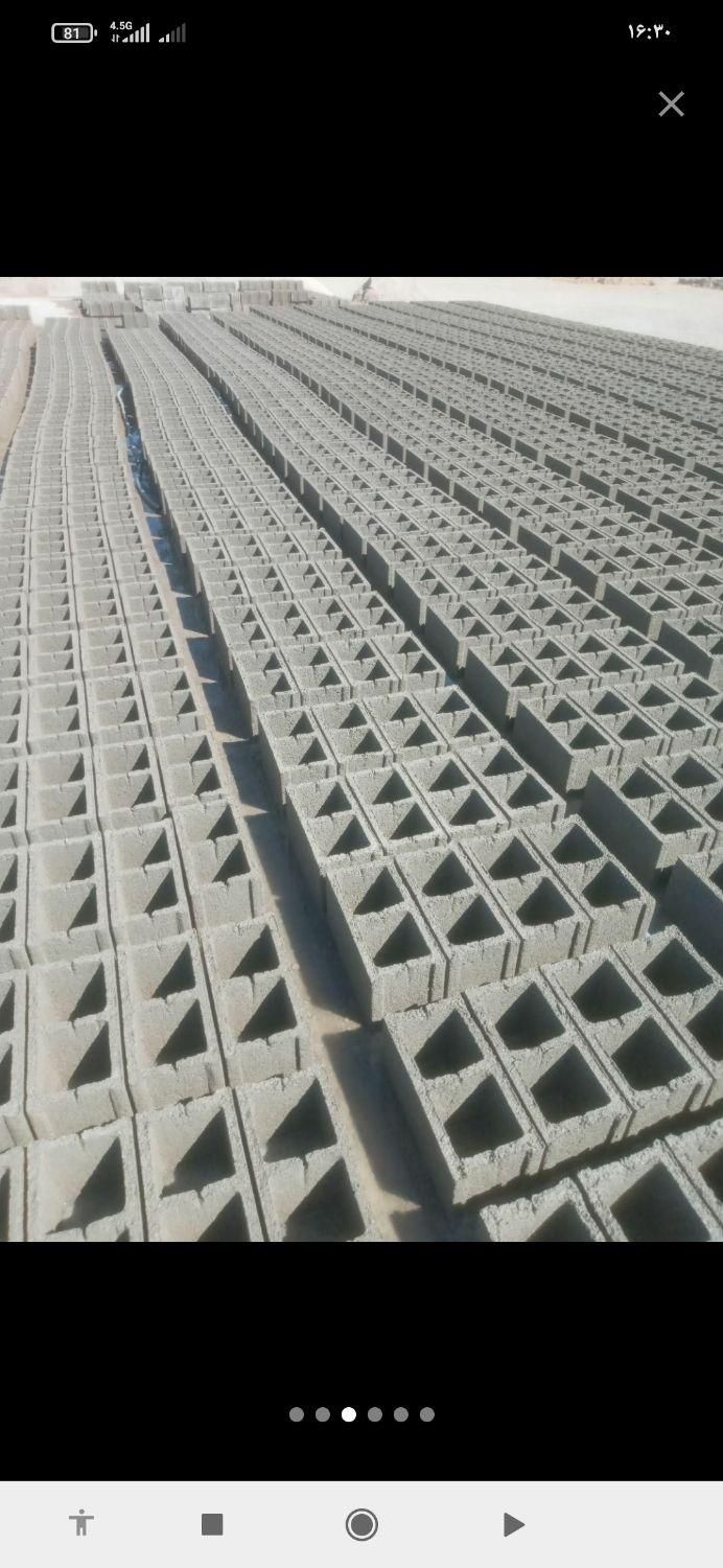 مژده مژده بلوک دیواری استاندارد با هر ابعادی|مصالح و تجهیزات ساختمان|دزفول, |دیوار