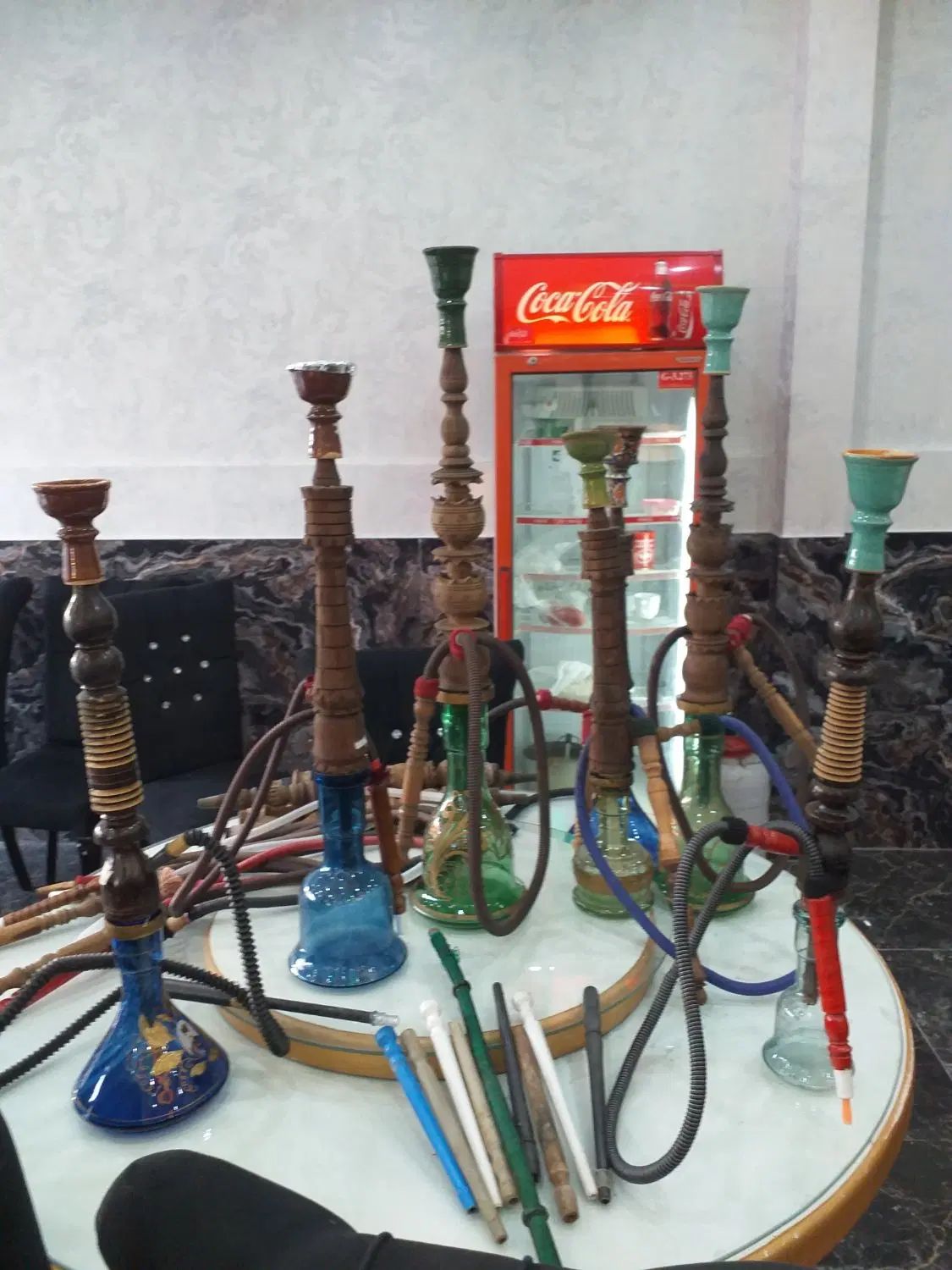 قلیان چوبی طعم دار|صنایع دستی و سایر لوازم تزئینی|رشت, گلباغ نماز|دیوار