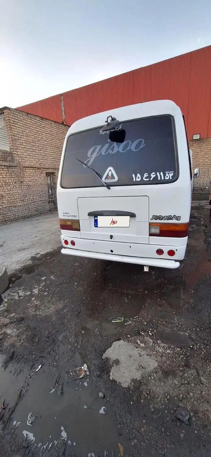 مینی بوس هیوندا نیمه دوم ۹۰|خودرو سنگین|اصفهان, ملک‌شهر|دیوار