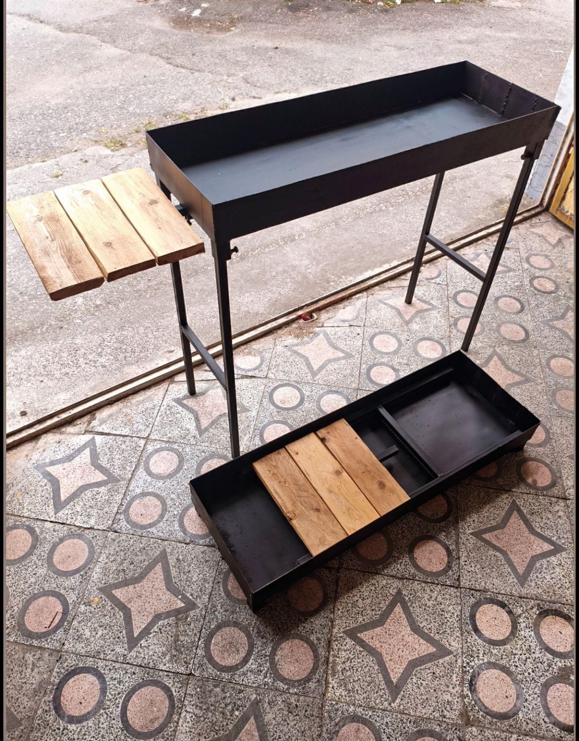 منقل تمام فولادی جمع شو|اجاق گاز و لوازم برقی پختوپز|رشت, شهرک شهید رجایی|دیوار