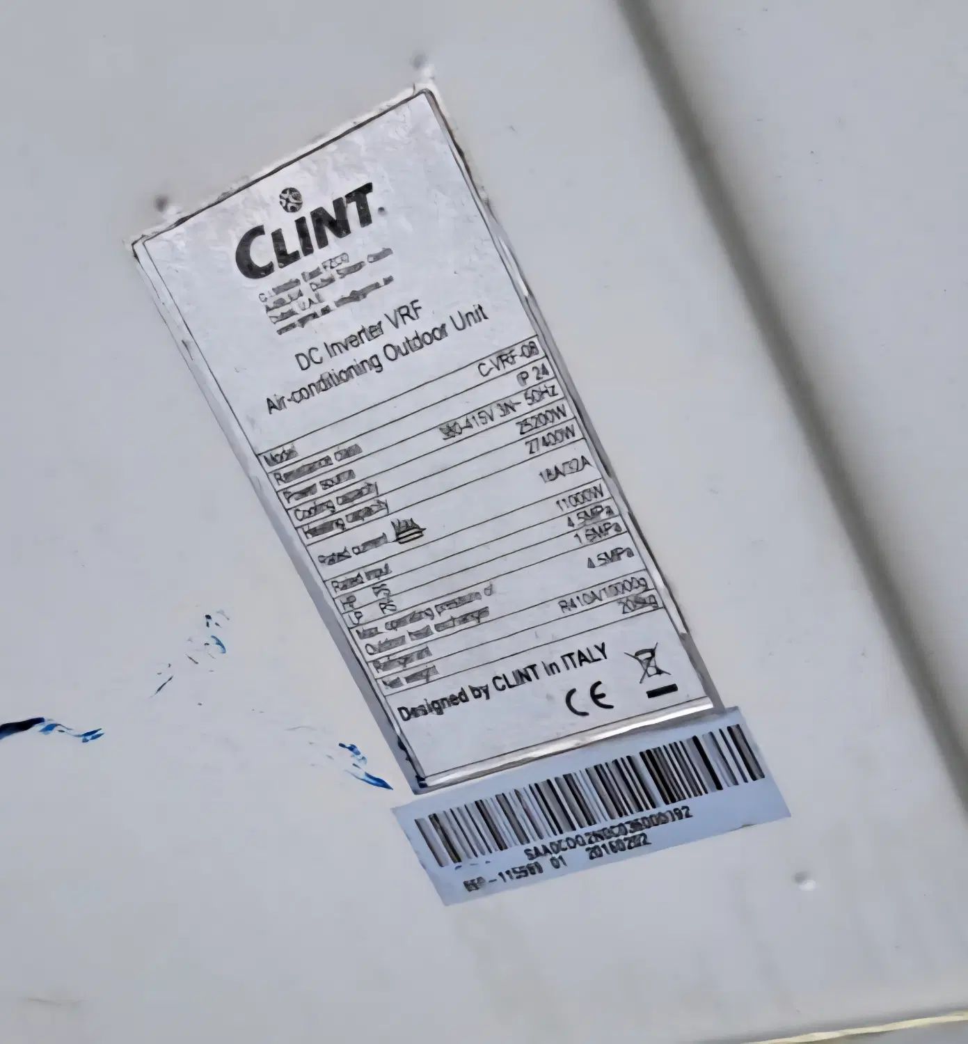هواساز VRF Clint ایتالیا ۵ یونیت + ۲۵ پنل توافقی|ماشین‌آلات صنعتی|تهران, شهران شمالی|دیوار
