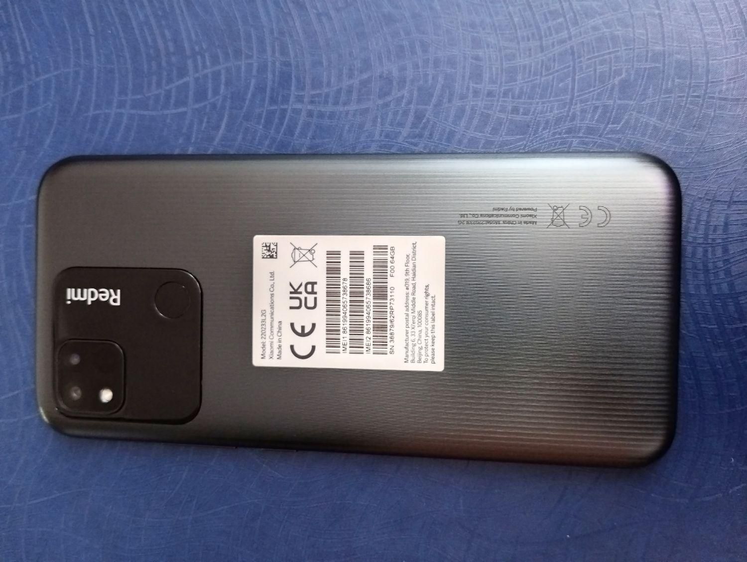 شیائومی Redmi 10A با حافظهٔ ۶۴ گیگابایت|موبایل|تهران, شهرک ولیعصر جنوبی|دیوار