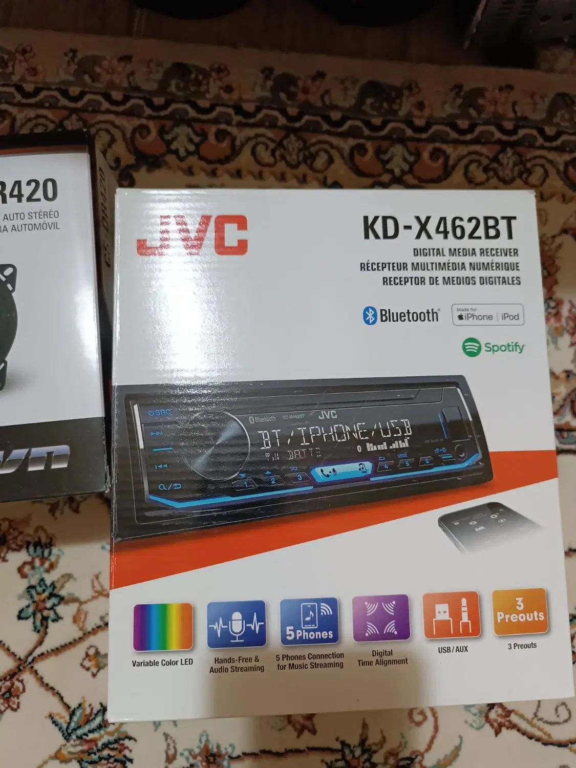 ضبط باند Jvc در حد|قطعات یدکی و لوازم جانبی|تهران, مجیدآباد|دیوار