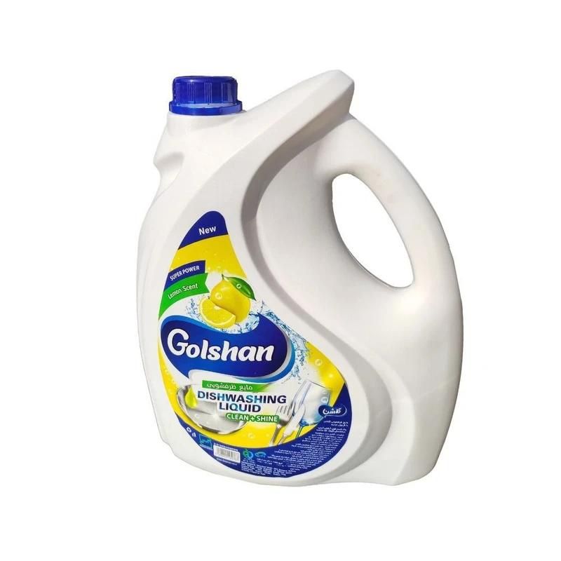 مایع ظرفشویی گلشن 4 لیتری رایحه لیمو|مواد شوینده و دستمال کاغذی|ایوان, |دیوار