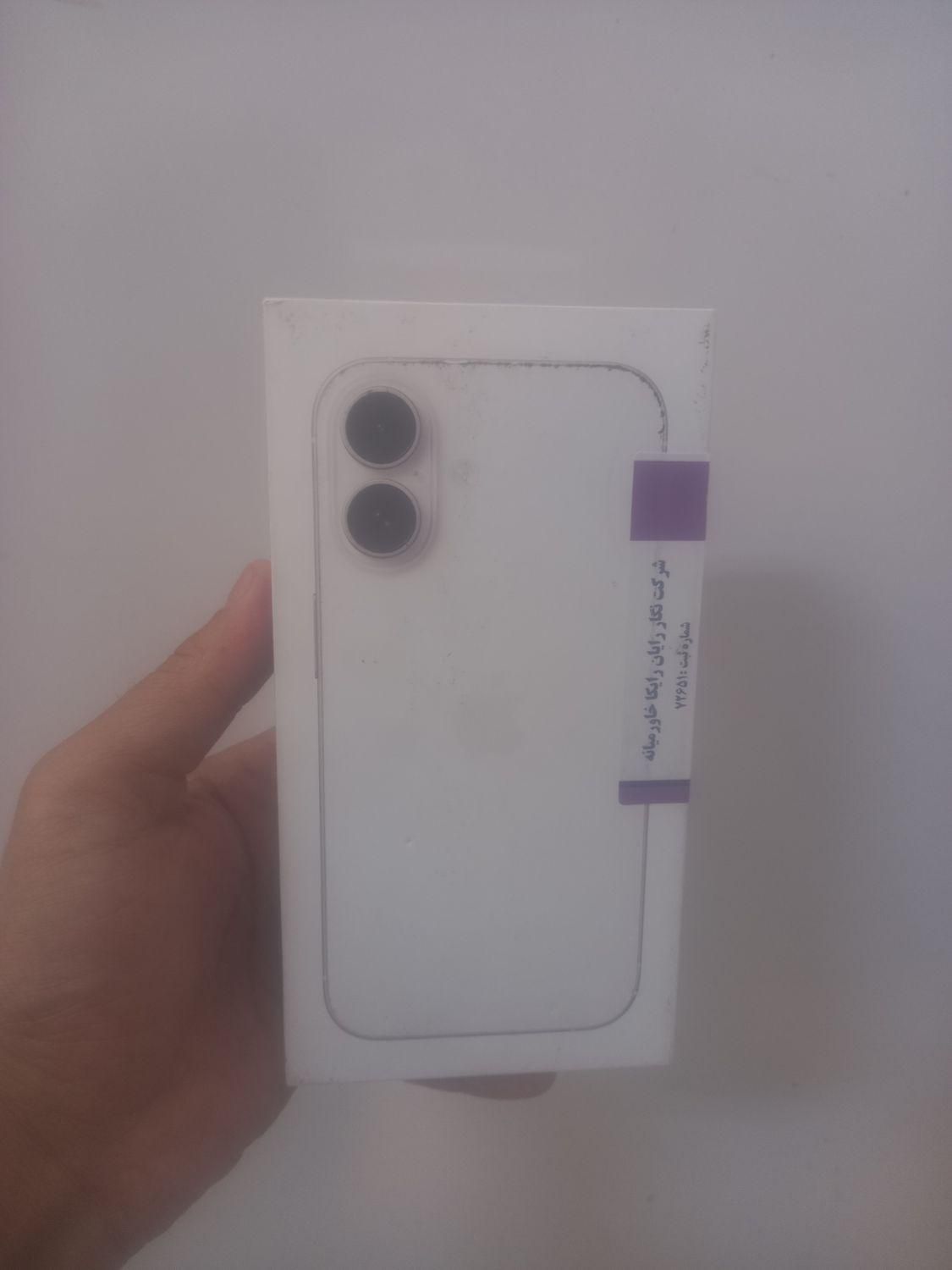 اپل iPhone 16 با حافظهٔ ۱۲۸ گیگابایت|موبایل|مشهد, امام خمینی|دیوار