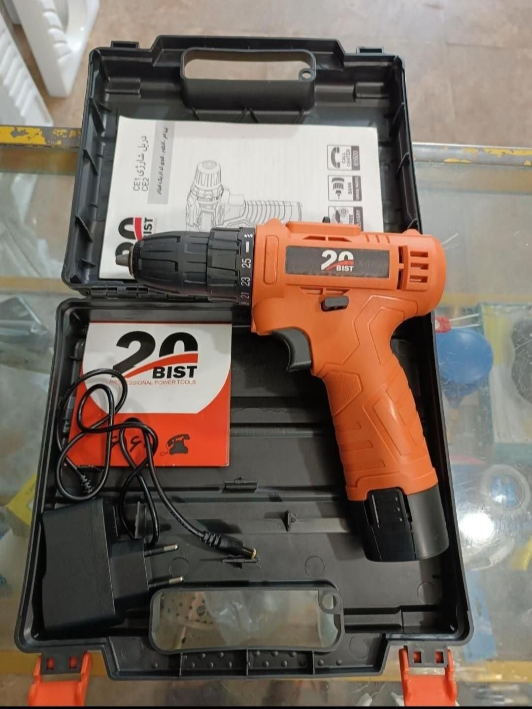 دریل شارژی با گارانتی وجعبه|ابزارآلات|ساوه, |دیوار