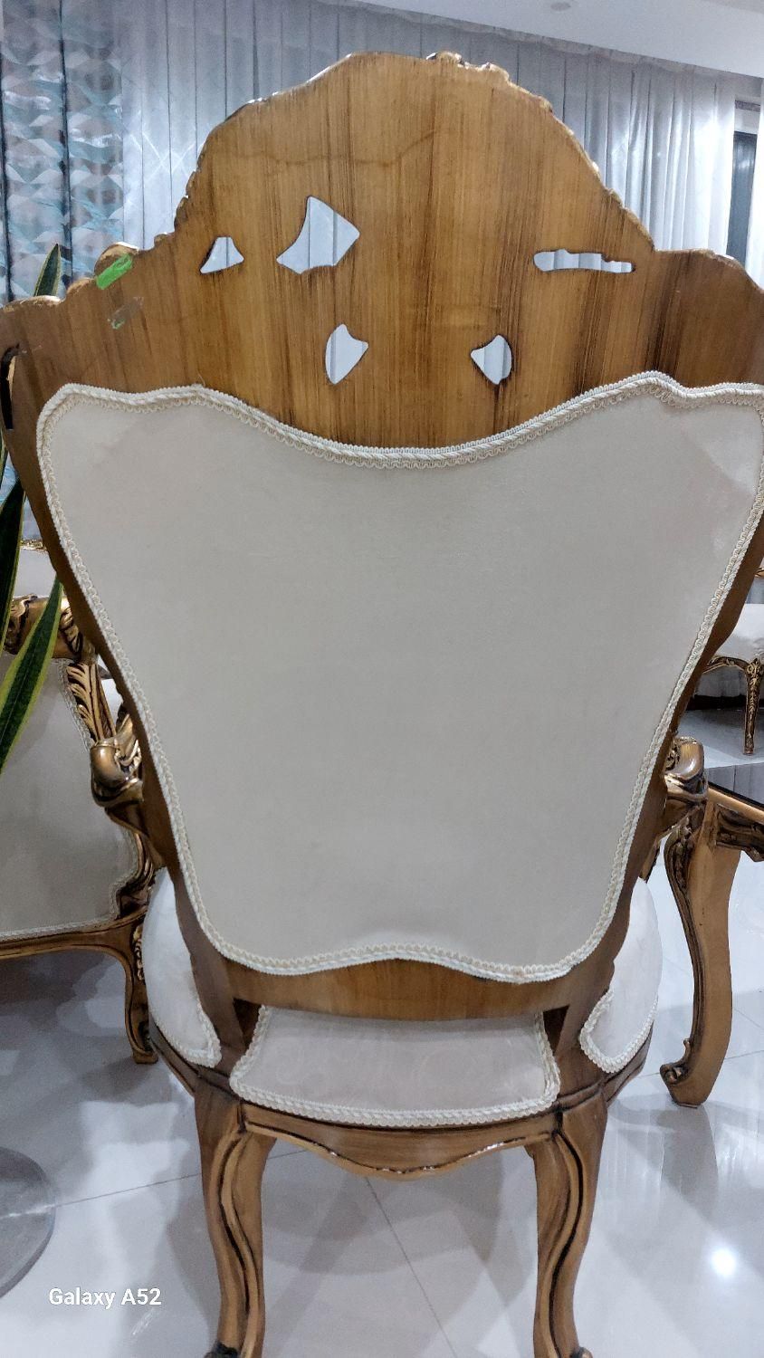 مبل استیل ورق طلا به همراه تابلو|مبلمان خانگی و میز عسلی|تهران, اوقاف|دیوار