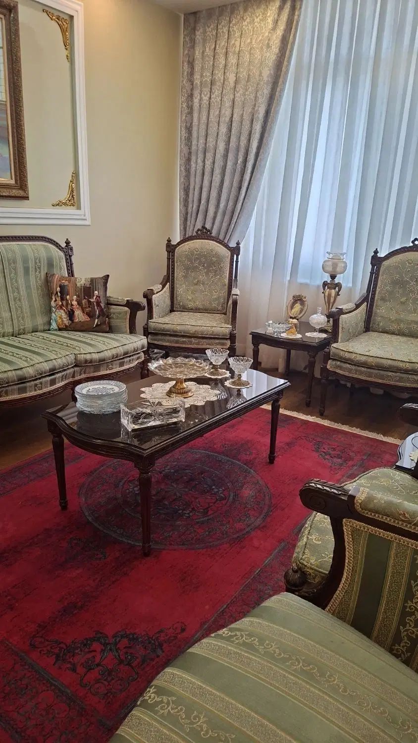 مبل استیل ۹ نفره چوب راش|مبلمان خانگی و میز عسلی|تهران, زرگنده|دیوار