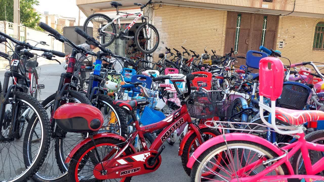 تعویض دوچرخه تمیز با نو12 20دخترانه24 26پسرانه27.5|دوچرخه، اسکیت، اسکوتر|شاهینشهر, خانه کارگر|دیوار