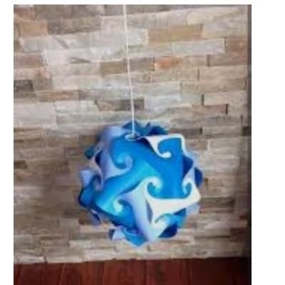 لوستر شب خابی رنگ آبی موجوده|لوستر و چراغ آویز|درگهان, |دیوار