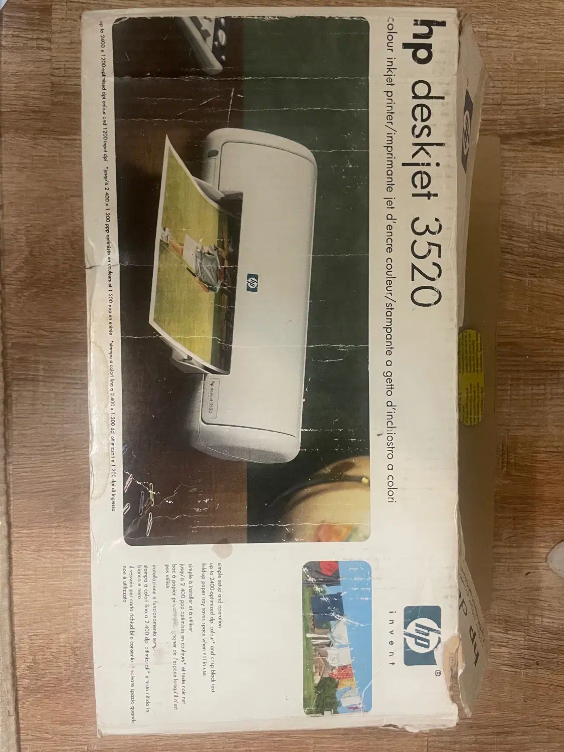 پرینتر رنگی hp deskjet 3520|پرینتر، اسکنر، کپی، فکس|تهران, نیروی هوایی (پیروزی)|دیوار
