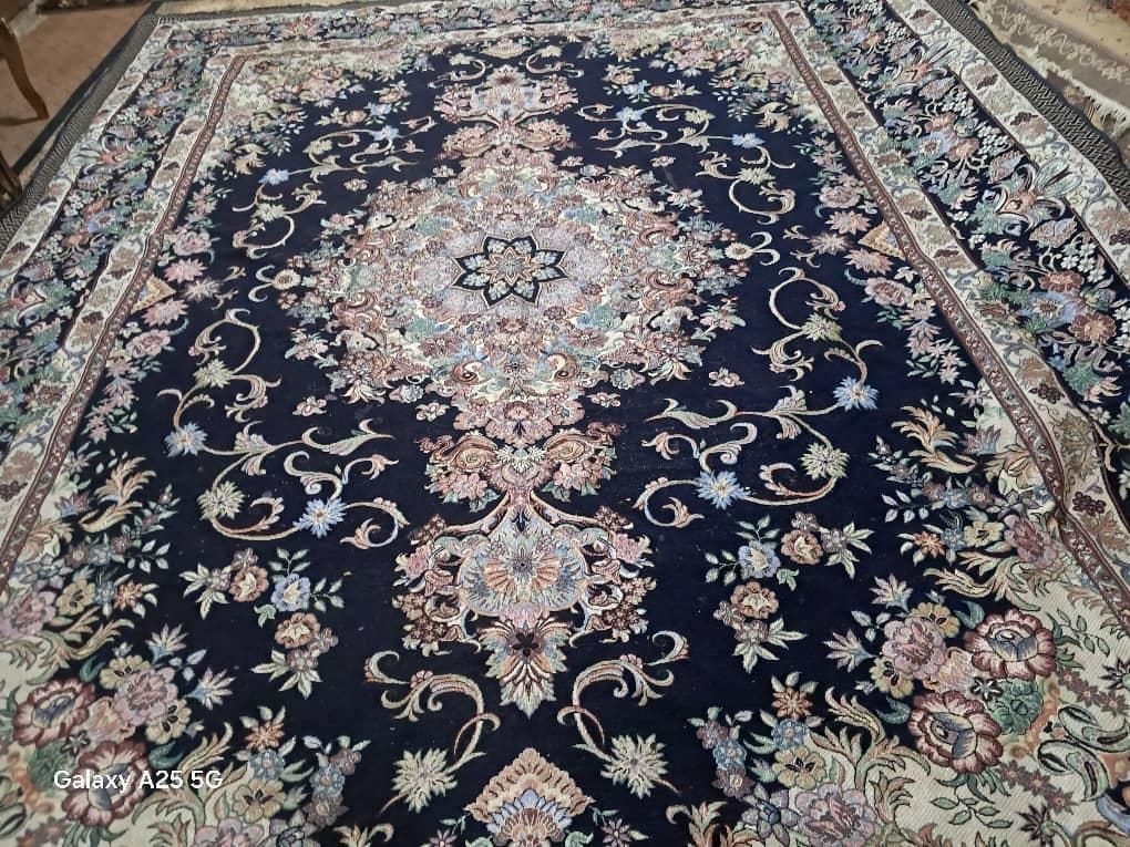 یک جفت روفرشی ۱۲متری مخمل طلاکوب زرین یزد|روفرشی|نجف‌آباد, ویلاشهر|دیوار