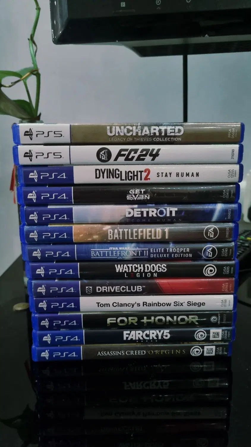 فروش و معاوضه بازی 13 عدد بازی ps4 و ps5|کنسول، بازی ویدئویی و آنلاین|رشت, آزادگان|دیوار