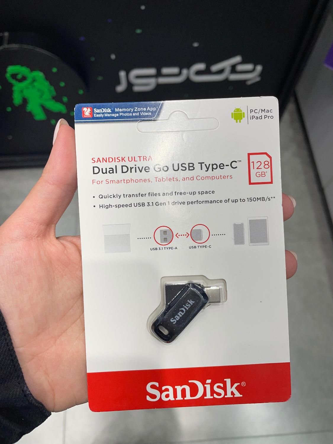 فلش مموری سن دیسک Ultra Dual Drive GO USB 3.1|قطعات و لوازم جانبی رایانه|تهران, سعادت‌آباد|دیوار