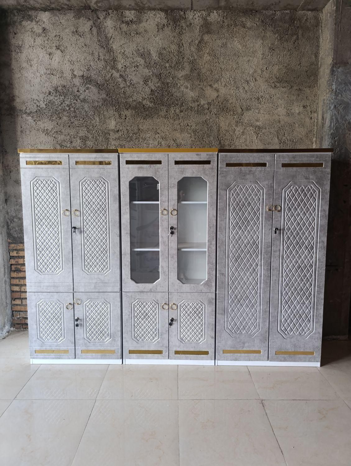 کمد سه تیکه وکیوم و کمد لباس|جاکفشی، کمد، دراور|گنبد کاووس, |دیوار