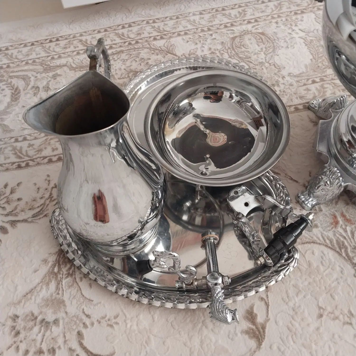 سماور آکبند 7 لیتری برند ابریشم|سماور، چای‌ساز، قهوه‌ساز|تهران, بهارستان|دیوار