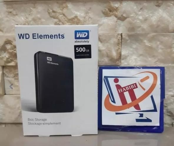 هارد اکسترنال ۵۰۰گیگ|قطعات و لوازم جانبی رایانه|دورود, |دیوار