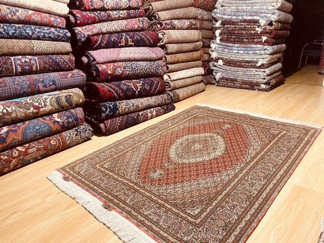 قالیچه ۳ متری تبریز طرح ماهی پیازی رنگ|فرش|تهران, سلسبیل|دیوار