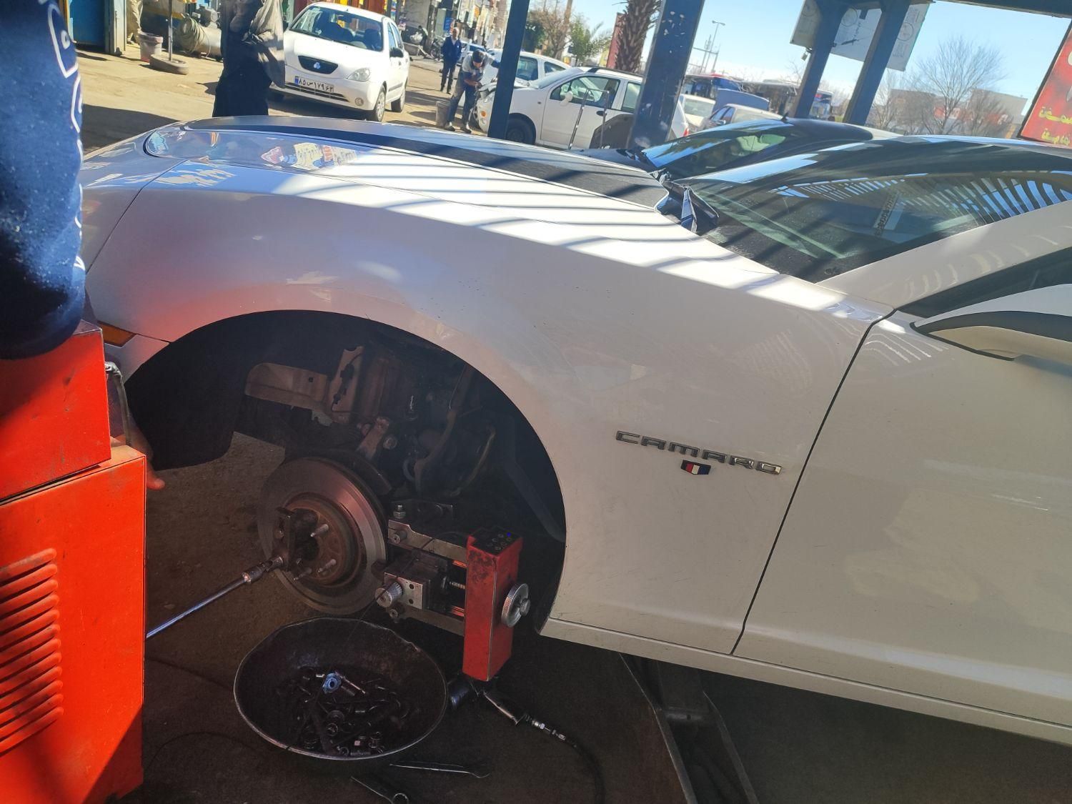 تراش وتابگیری تضمینی دیسک ترمز اصغر|خدمات موتور و ماشین|شیراز, کوزه گری|دیوار