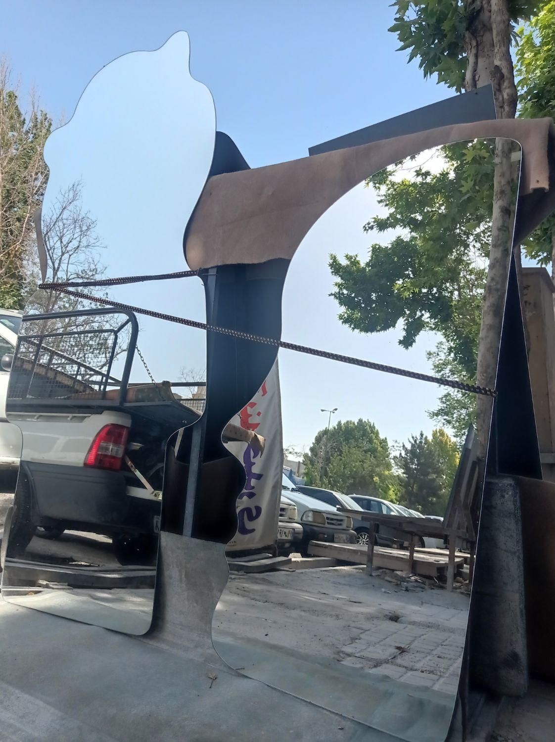 آینه(اردکان)و شیشه(فلوت) خریدبی واسطه|آینه|چهاردانگه (تهران), |دیوار