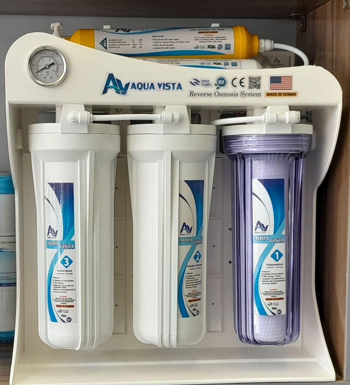 فروش و نصب دستگاه تصفیه آب تضمینی|خدمات پیشه و مهارت|کاشان, الغدیر|دیوار