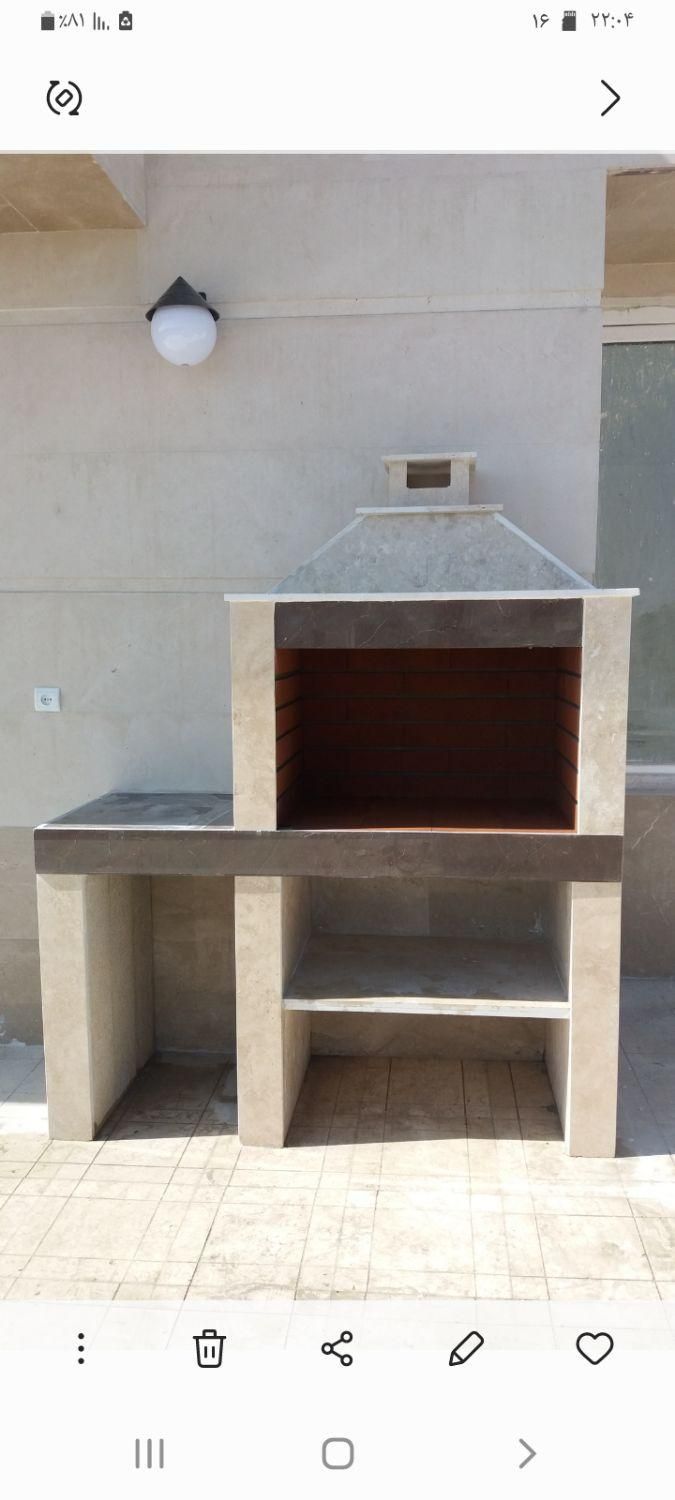 آتشدان باربیکیو|بخاری، هیتر، شومینه|آبسرد, |دیوار