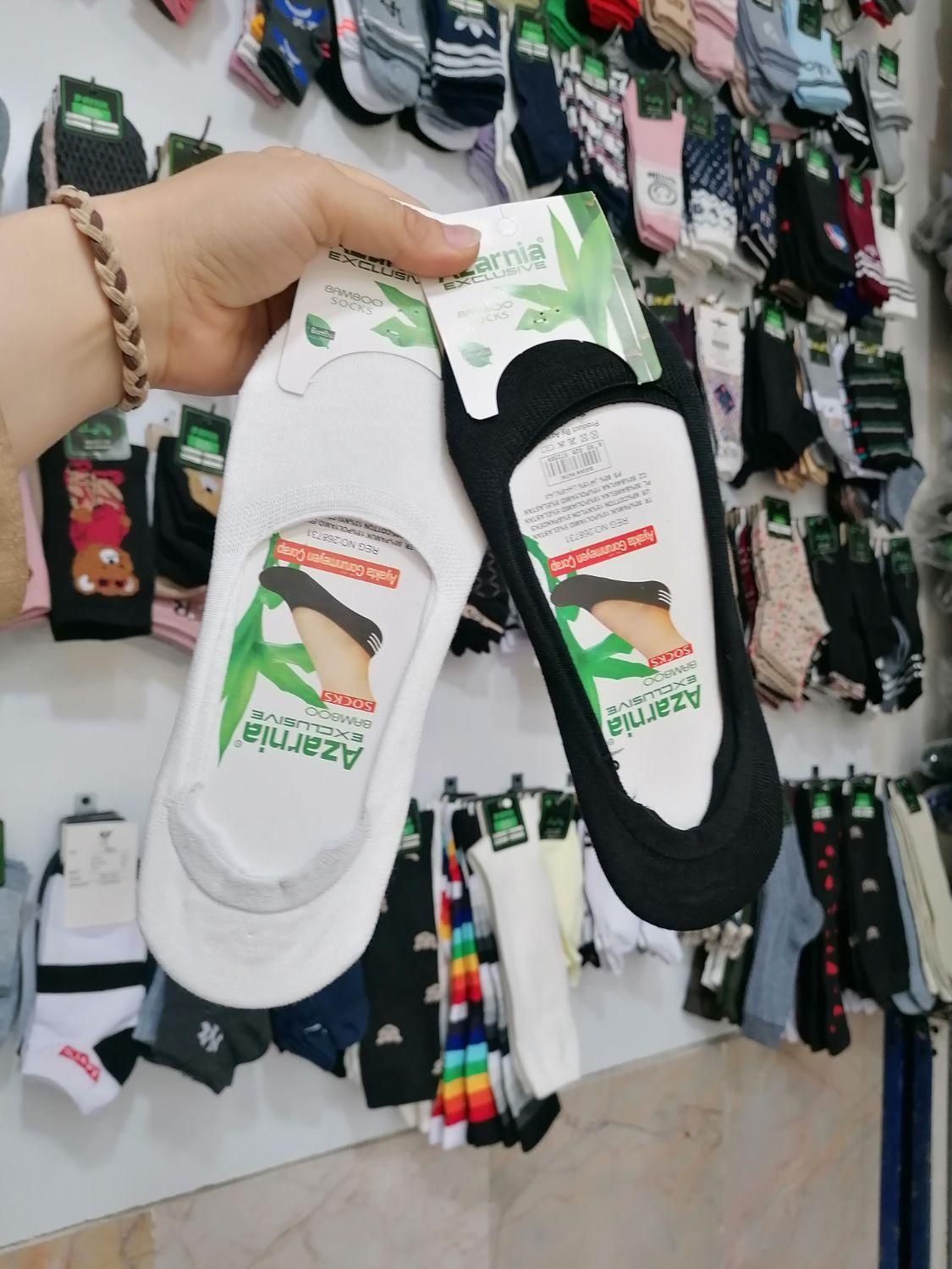 جوراب کالجی پشت ژله ای روی کار توری فری سایز|لباس|مشهد, سرافرازان|دیوار