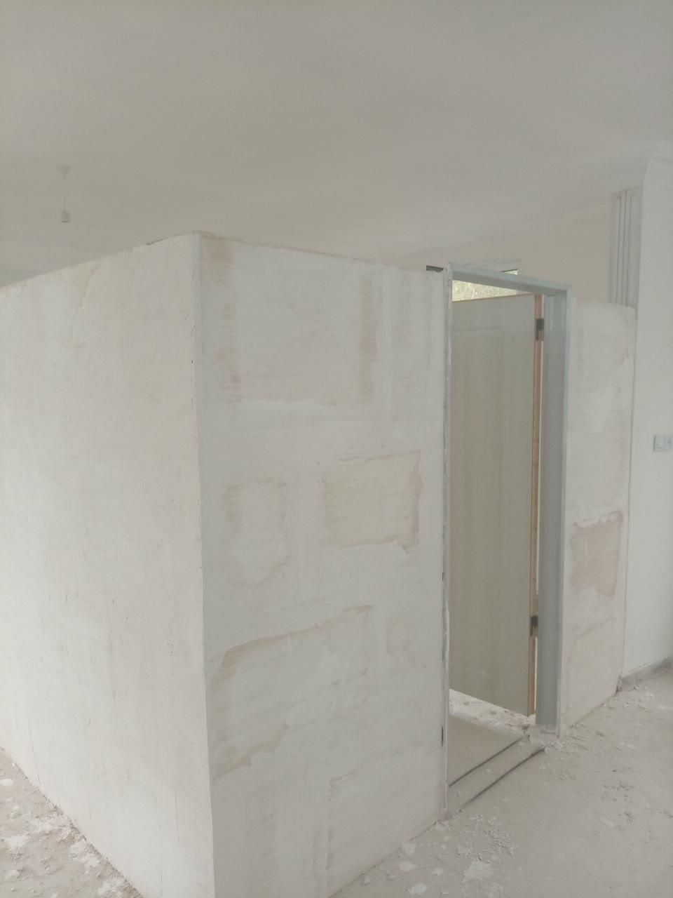 نصب دیوارپیش ساخته دیوار گچی لکه گیری همه جای شهر|خدمات پیشه و مهارت|مشهد, احمدآباد|دیوار