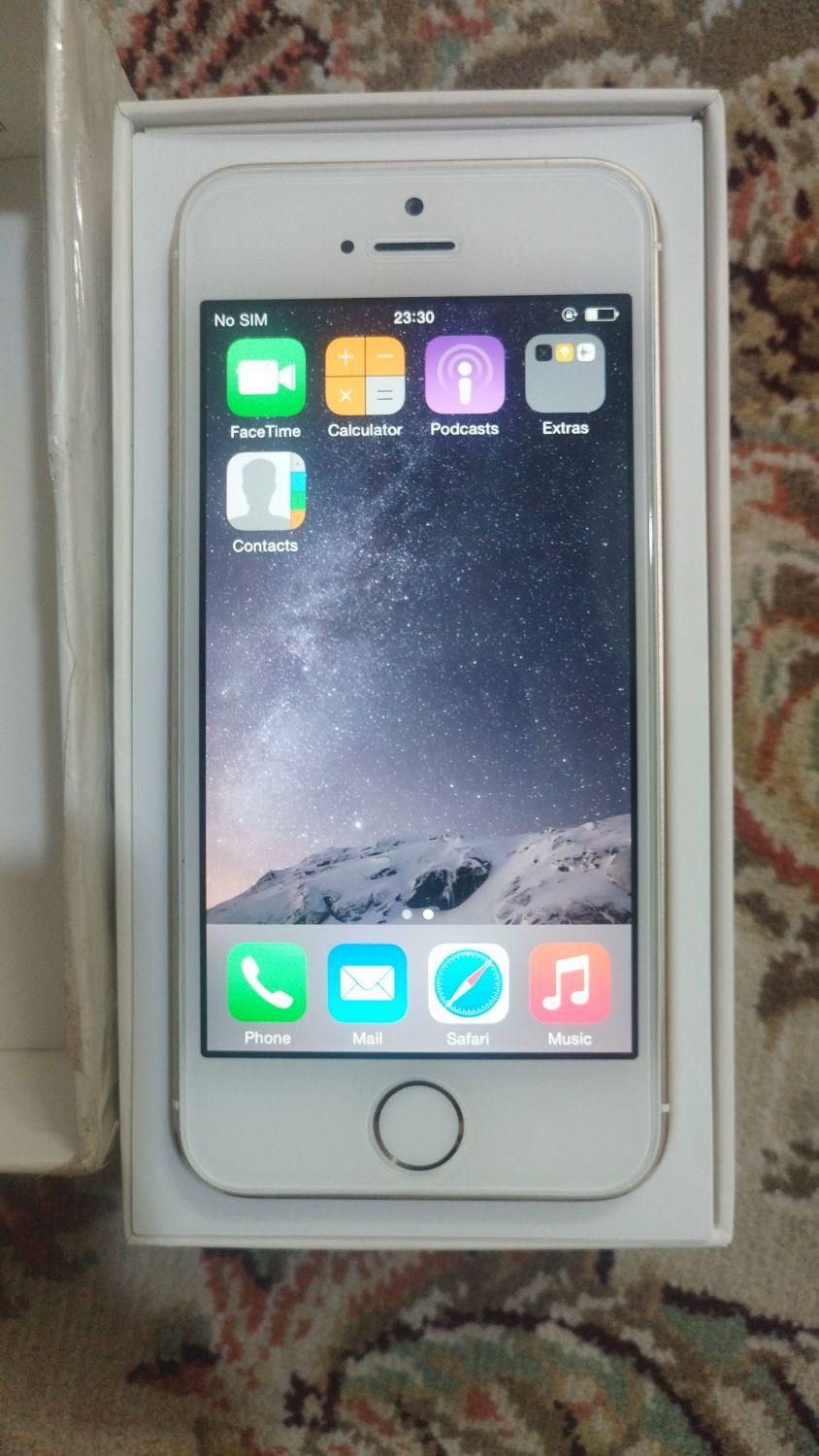 اپل iPhone 5s با حافظهٔ ۱۶ گیگابایت|موبایل|تهران, اوقاف|دیوار