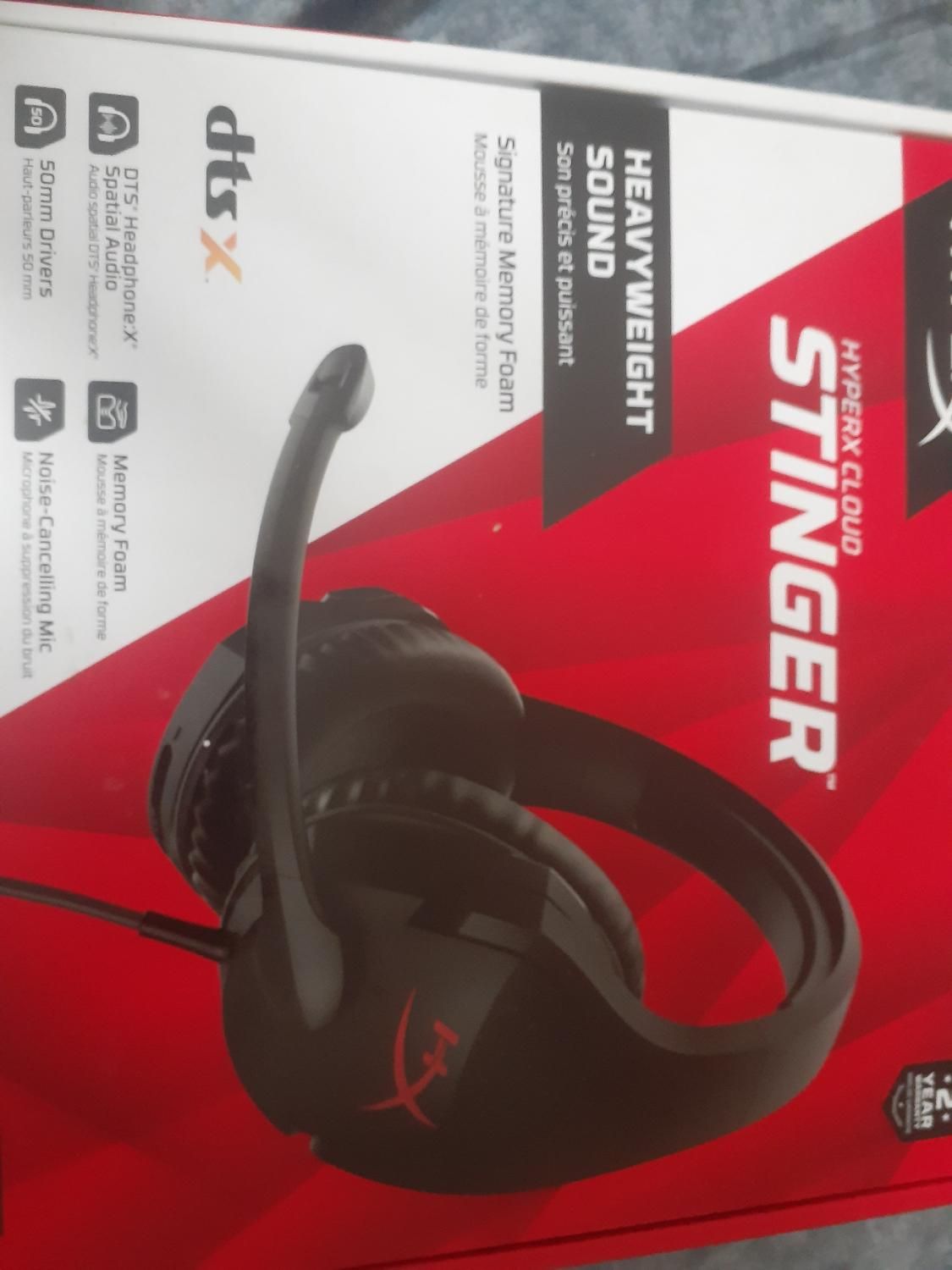 Gaming Head set HyperX Cloud Stinger|قطعات و لوازم جانبی رایانه|گرمسار, |دیوار