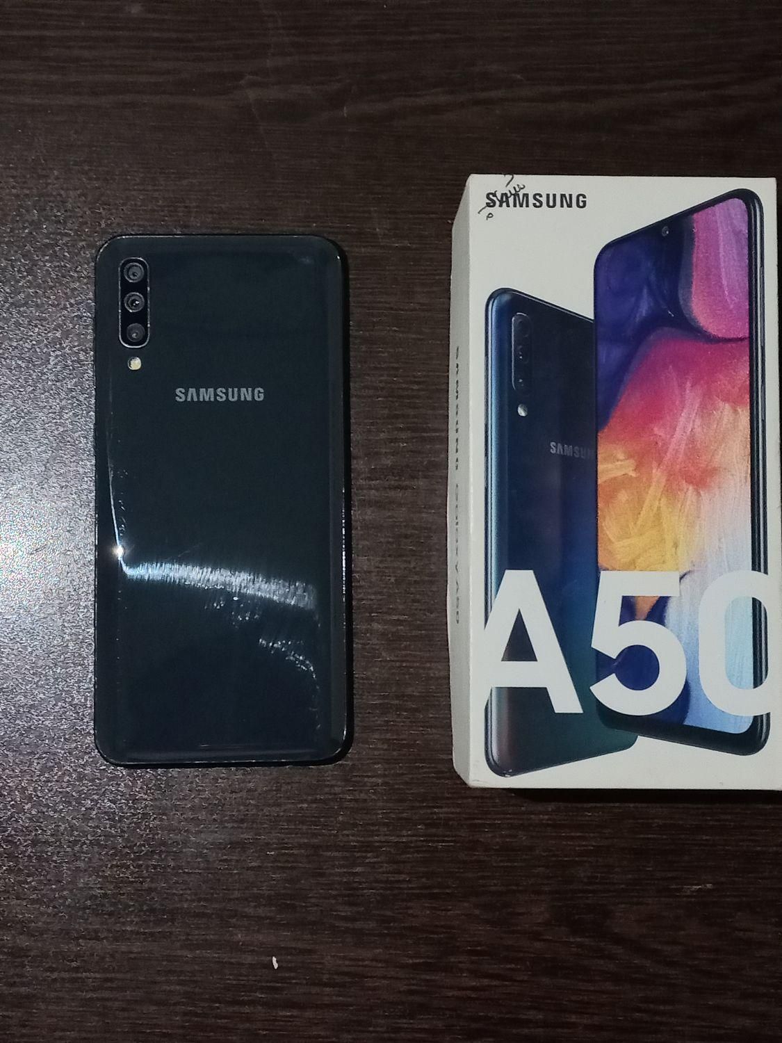 سامسونگ گلکسی A50 Black|موبایل|قم, آزادگان|دیوار