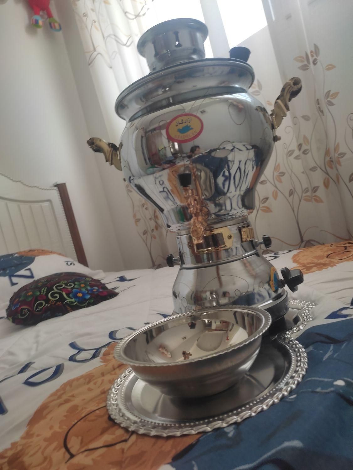 سماور گازی استفاده نشده|سماور، چای‌ساز، قهوه‌ساز|تهران, بهمن یار|دیوار