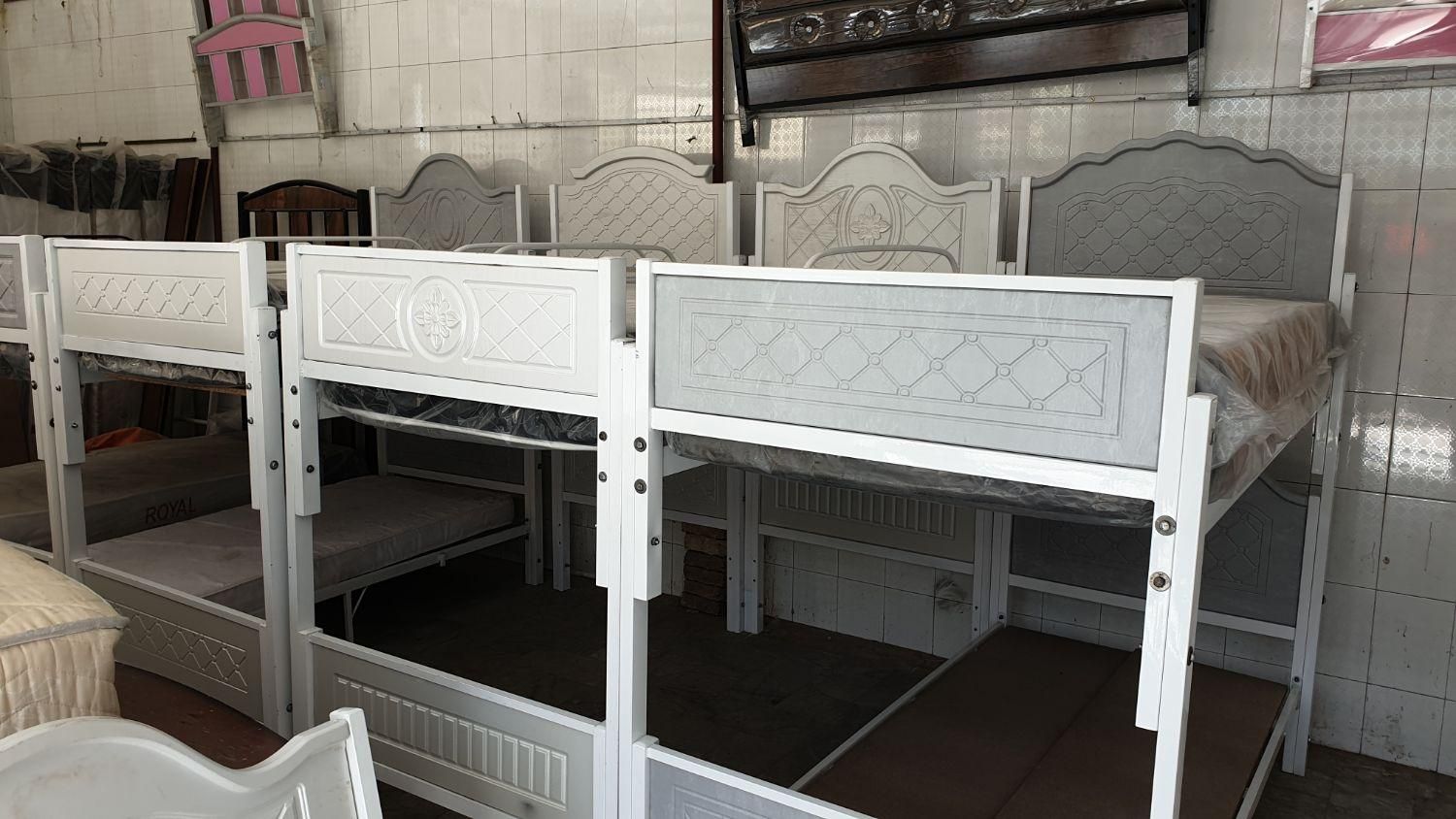تخت خواب دو طبقه|تخت و سرویس خواب|نیشابور, مدرس|دیوار