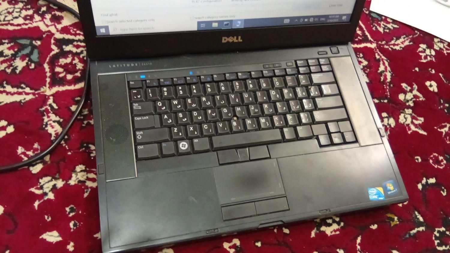 لپتاپ دل مدلE6510|رایانه همراه|شیراز, گل سرخ|دیوار