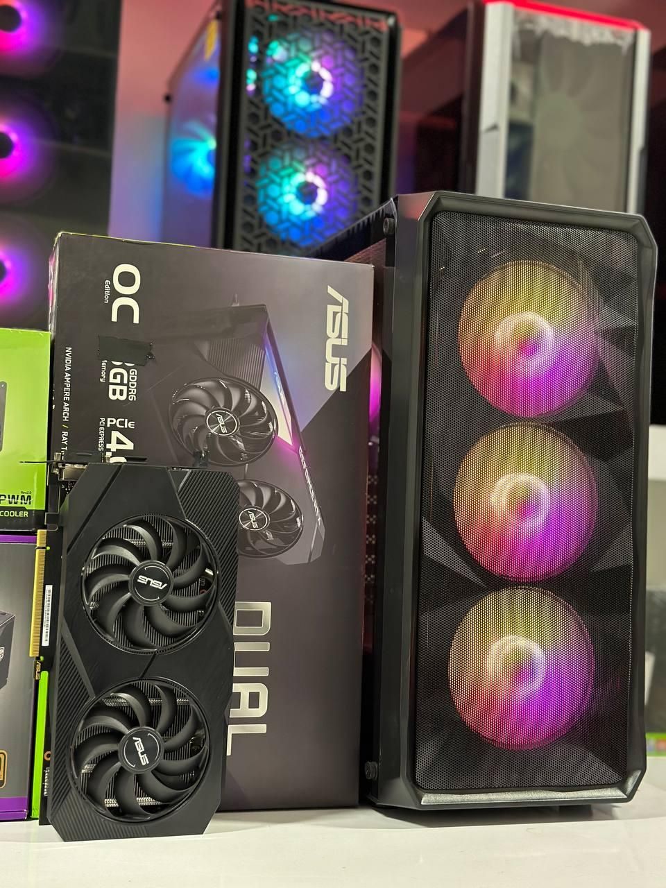 کیس گیمینگ رندرینگi512400F + RTX2060 + B760|رایانه رومیزی|مشهد, فلسطین|دیوار