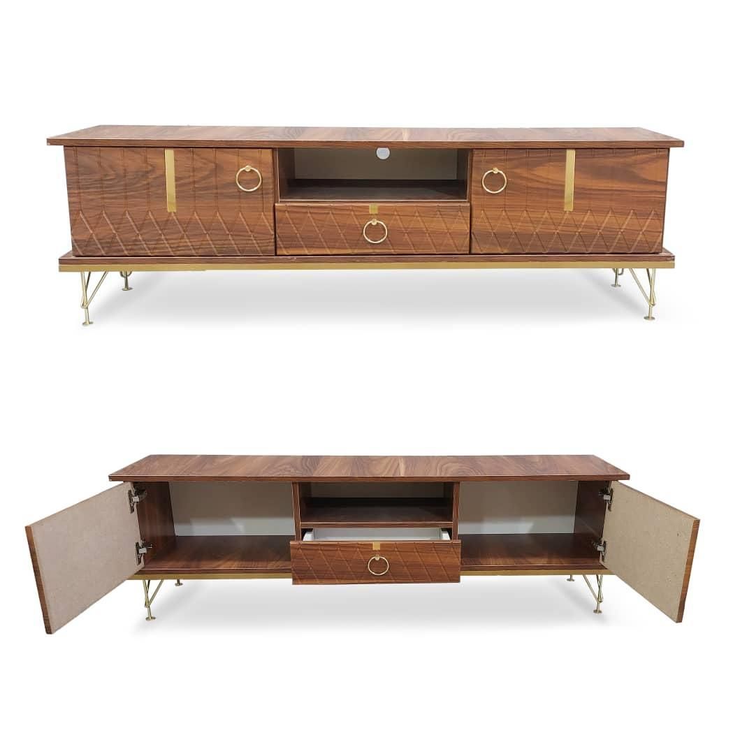 سِت کامل۴ تیکه( آینه کنسول،میز تلوزیون،جاکفشی)|بوفه، ویترین، کنسول|ساوه, |دیوار