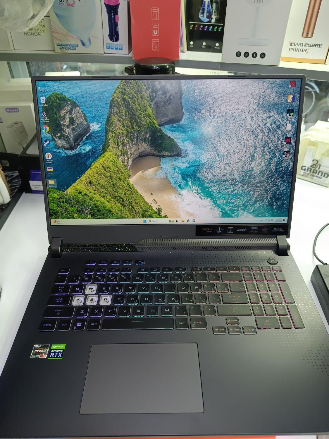 لپ تاپ rog strix|رایانه همراه|نجف‌آباد, نجف‌آباد|دیوار