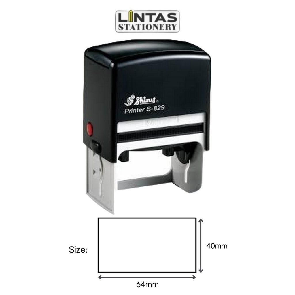 دستگاه مهر شاینی S-829 سایز  mm 64*40 تایوان اصل|لوازم التحریر|تهران, حافظیه|دیوار