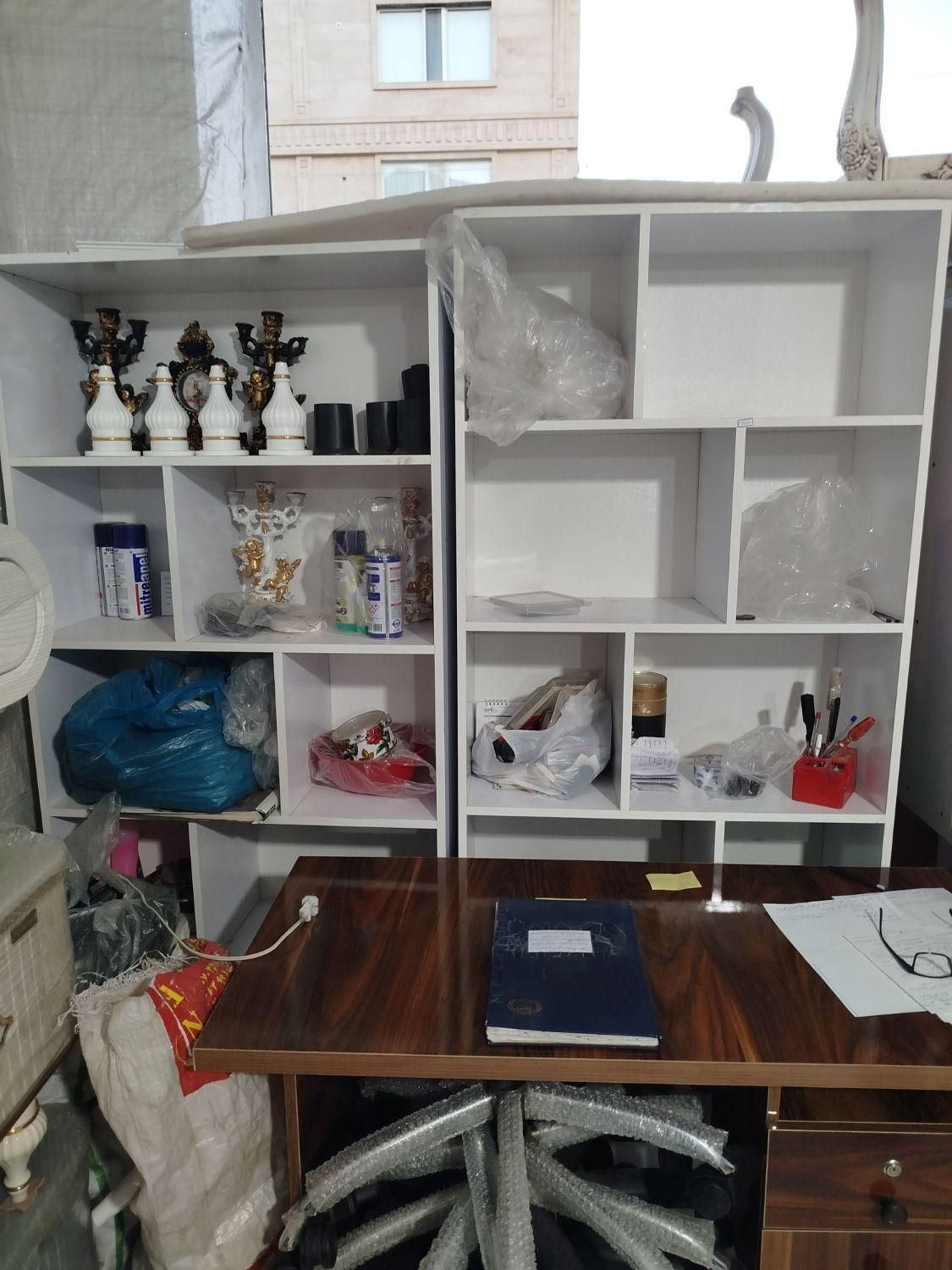 انواع کتابخانه|کتابخانه، شلف، قفسه‌های دیواری|کرمانشاه, |دیوار