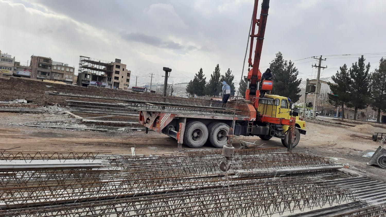 تیرچه بلوک پایه فنس|مصالح و تجهیزات ساختمان|دورود, |دیوار